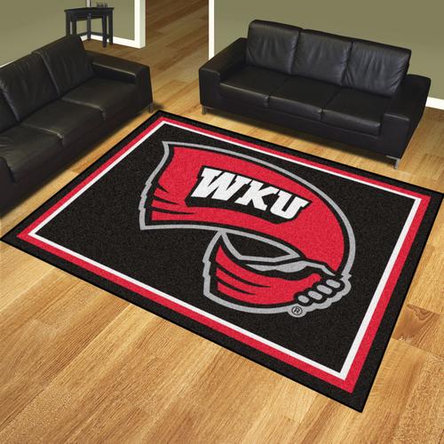 Western Kentucky University Hilltoppers 8'x10' Rug - Click Image to Close