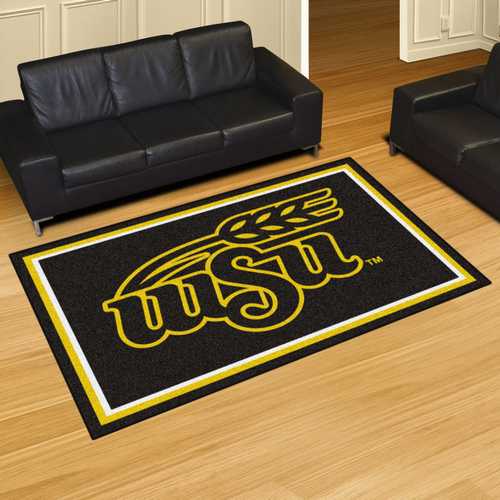 Wichita State University Shockers 5x8 Rug - Click Image to Close