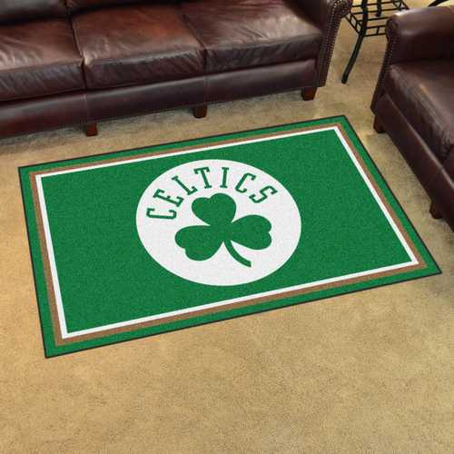 Boston Celtics 4x6 Rug - Click Image to Close