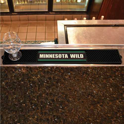 Minnesota Wild Drink/Bar Mat - Click Image to Close