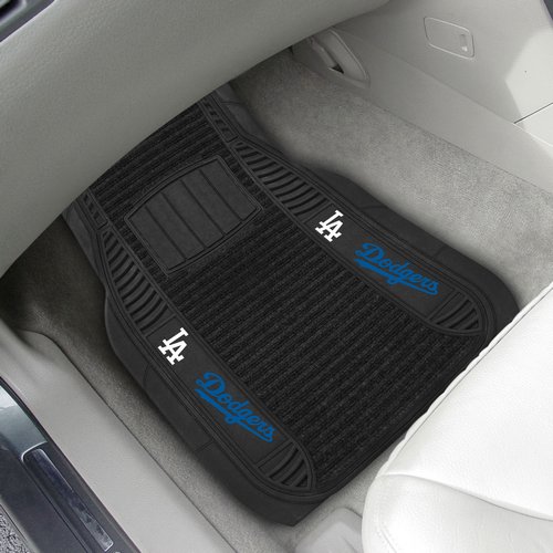 Los Angeles Dodgers Deluxe Car Floor Mats - Click Image to Close
