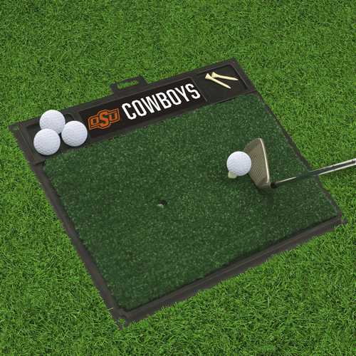Oklahoma State Cowboys Golf Hitting Mat - Click Image to Close