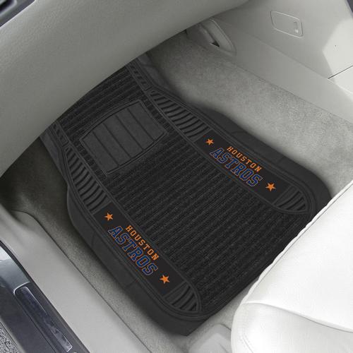 Houston Astros Deluxe Car Floor Mats - Click Image to Close