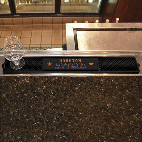 Houston Astros Drink/Bar Mat - Click Image to Close