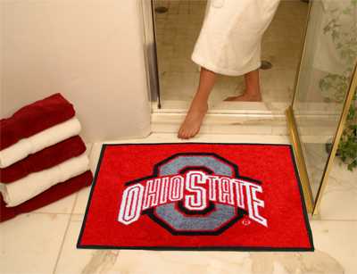 Ohio State University Buckeyes All-Star Rug - Click Image to Close