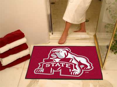 Mississippi State University Bulldogs All-Star Rug - Click Image to Close