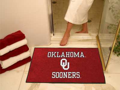 University of Oklahoma Sooners All-Star Rug - Click Image to Close