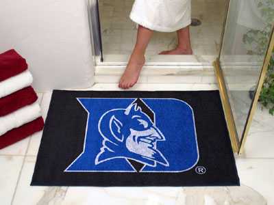 Duke University Blue Devils All-Star Rug - Devil Head - Click Image to Close