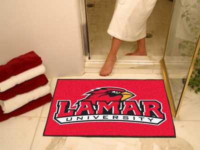 Lamar University Cardinals All-Star Rug - Click Image to Close