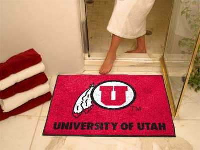 University of Utah Utes All-Star Rug - Click Image to Close