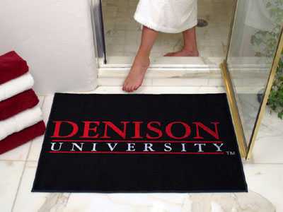 Denison University Big Red All-Star Rug - Click Image to Close