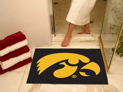 University of Iowa Hawkeyes All-Star Rug - Click Image to Close