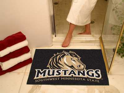 Southwest Minnesota State University Mustangs All-Star Rug - Click Image to Close