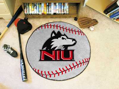 Northern Illinois University Huskies Baseball Rug - Click Image to Close