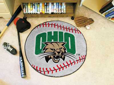 Ohio University Bobcats Baseball Rug - Click Image to Close