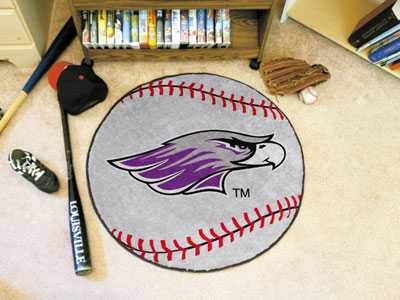 University of Wisconsin-Whitewater Warhawks Baseball Rug - Click Image to Close