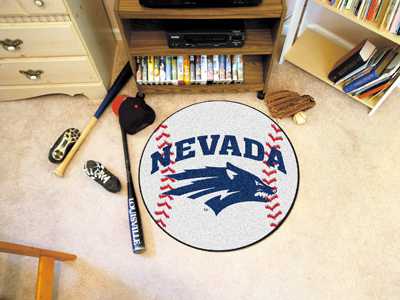 University of Nevada Reno Wolf Pack Baseball Rug - Click Image to Close