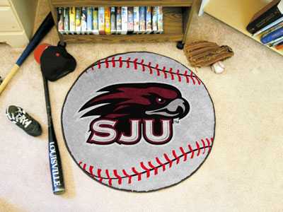 Saint Joseph's University Hawks Baseball Rug - Click Image to Close