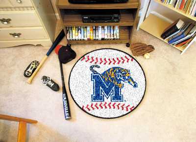 University of Memphis Tigers Baseball Rug - Click Image to Close