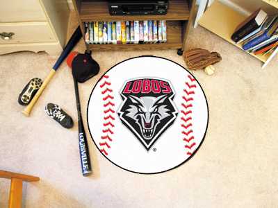 University of New Mexico Lobos Baseball Rug - Click Image to Close