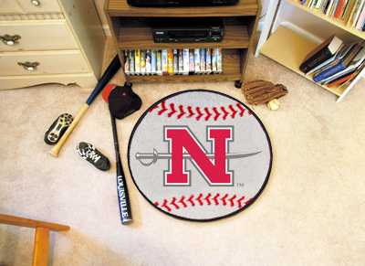 Nicholls State University Colonels Baseball Rug - Click Image to Close