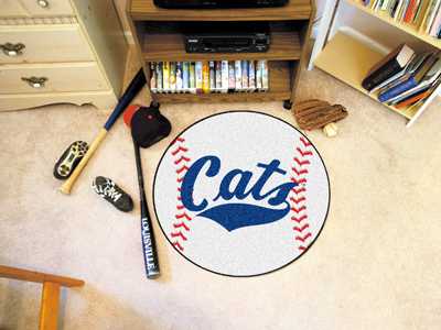 Montana State University Bobcats Baseball Rug - Click Image to Close