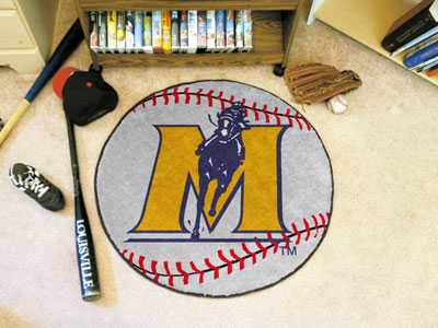 Murray State University Thoroughbreds Baseball Rug - Click Image to Close