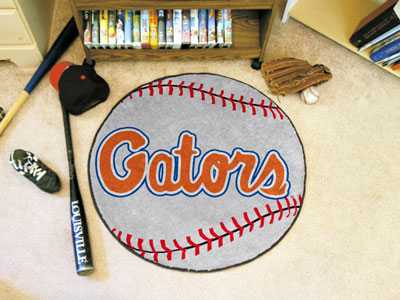 University of Florida Gators Baseball Rug - Click Image to Close