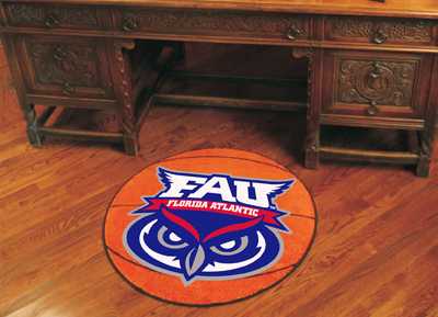 Florida Atlantic University Owls Basketball Rug - Click Image to Close