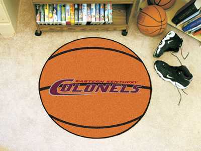 Eastern Kentucky University Colonels Basketball Rug - Click Image to Close