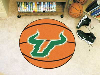 University of South Florida Bulls Basketball Rug - Click Image to Close