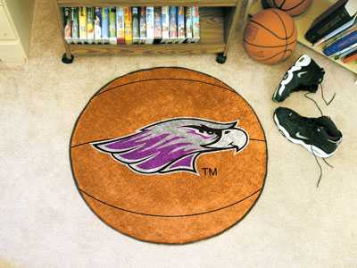 University of Wisconsin-Whitewater Warhawks Basketball Rug - Click Image to Close