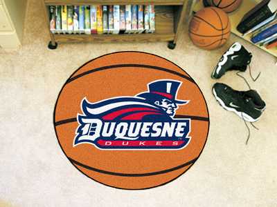 Duquesne University Dukes Basketball Rug - Click Image to Close