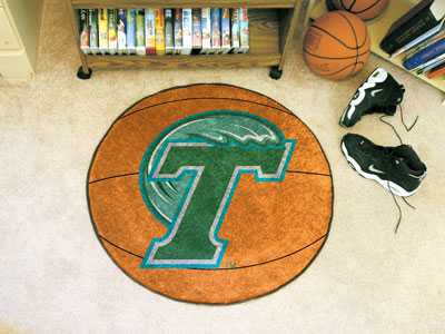 Tulane University Green Wave Basketball Rug - Click Image to Close