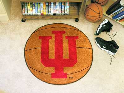 Indiana University Hoosiers Basketball Rug - Click Image to Close