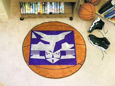 New York University Violets Basketball Rug - Click Image to Close