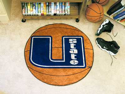 Utah State University Aggies Basketball Rug - Click Image to Close