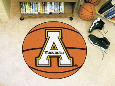 Appalachian State University Mountaineers Basketball Rug - Click Image to Close