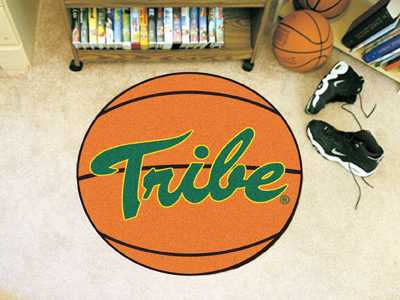 College of William & Mary Tribe Basketball Rug - Click Image to Close