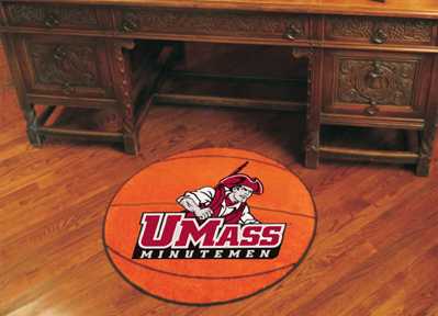 University of Massachusetts Minutemen Basketball Rug - Click Image to Close