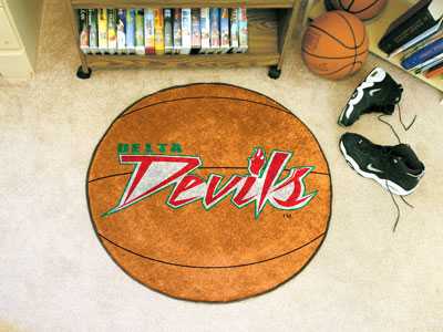 Mississippi Valley State University Delta Devils Basketball Rug - Click Image to Close