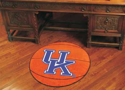 University of Kentucky Wildcats Basketball Rug - UK - Click Image to Close