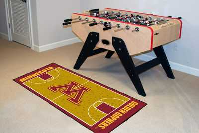 University of Minnesota Golden Gophers Basketball Court Runner - Click Image to Close