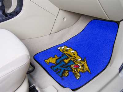 University of Kentucky Wildcats Carpet Car Mats - Wildcat - Click Image to Close