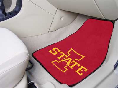 Iowa State University Cyclones Carpet Car Mats - Click Image to Close