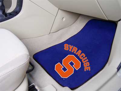 Syracuse University Orange Carpet Car Mats - Click Image to Close