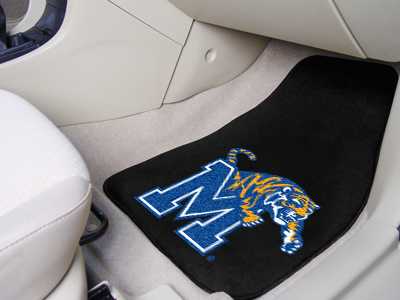 University of Memphis Tigers Carpet Car Mats - Click Image to Close