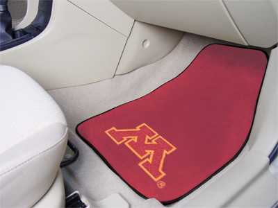 University of Minnesota Golden Gophers Carpet Car Mats - Click Image to Close