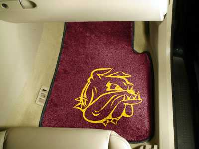 University of Minnesota Duluth Bulldogs Carpet Car Mats - Click Image to Close