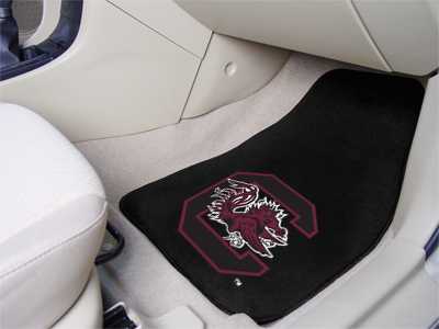 University of South Carolina Gamecocks Carpet Car Mats - Click Image to Close